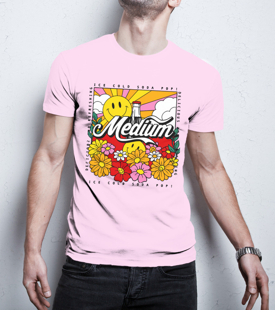 Medium Ice Cold Soda Pop Delicious Refreshing T-Shirt