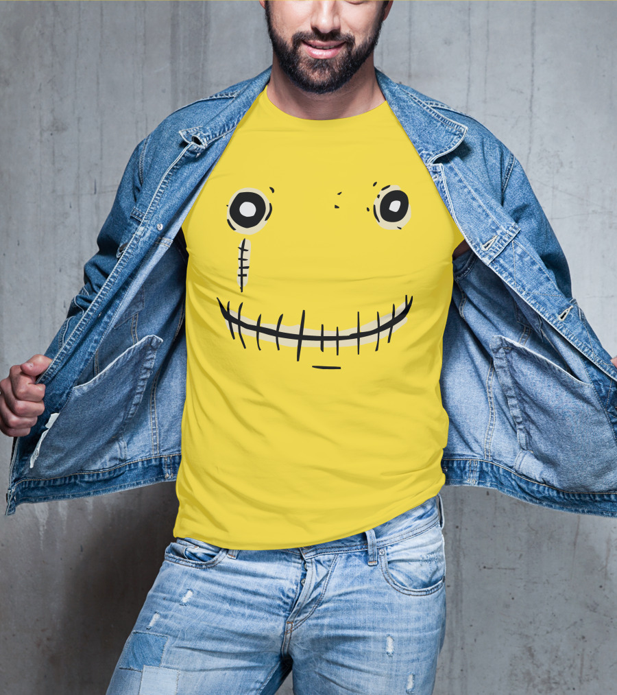 Salad Fingers Hubert Smiling Face Salad Fingers Merch T-Shirt