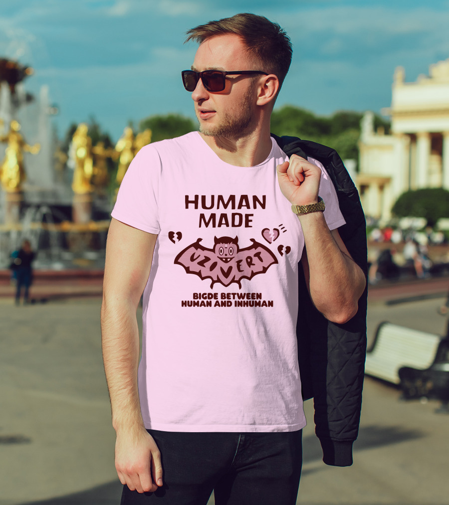 Human Made Lil Uzi Vert Bigde Between Human And Inhuman T-Shirt