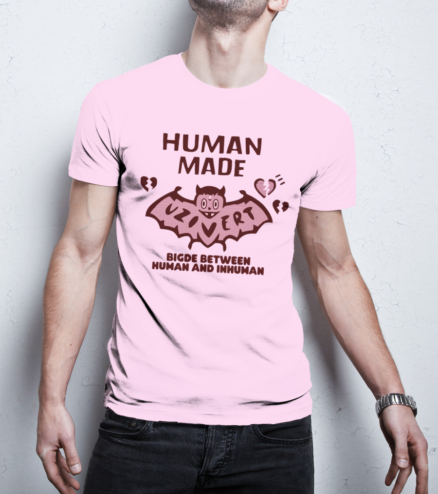 Human Made Lil Uzi Vert Bigde Between Human And Inhuman T-Shirt