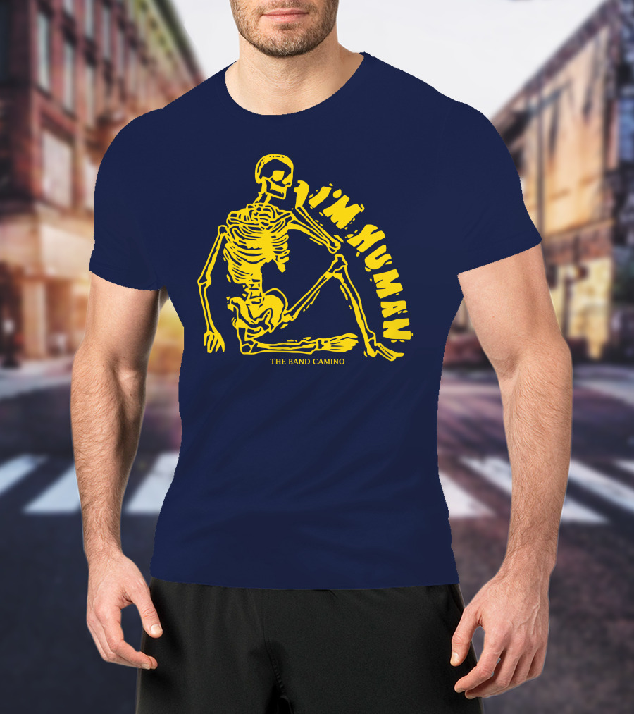 The Band Camino I'm Human Skeleton T-Shirt