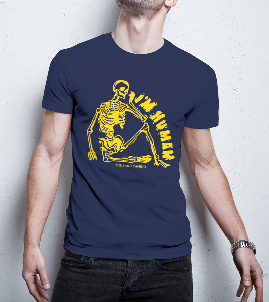 The Band Camino I'm Human Skeleton T-Shirt