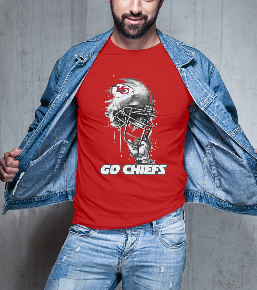 Go Chiefs Kc Helmet T-Shirt