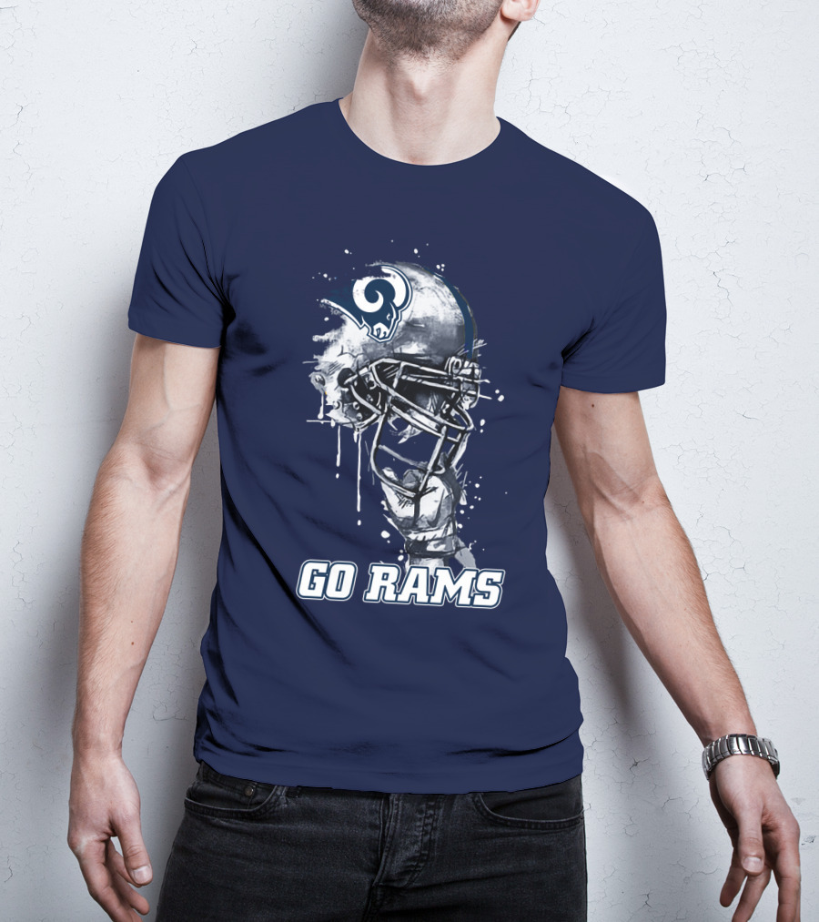Go Rams Specialedition Helmet T-Shirt