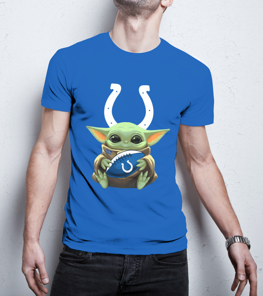 Baby Alien Colts Football Fans T-Shirt