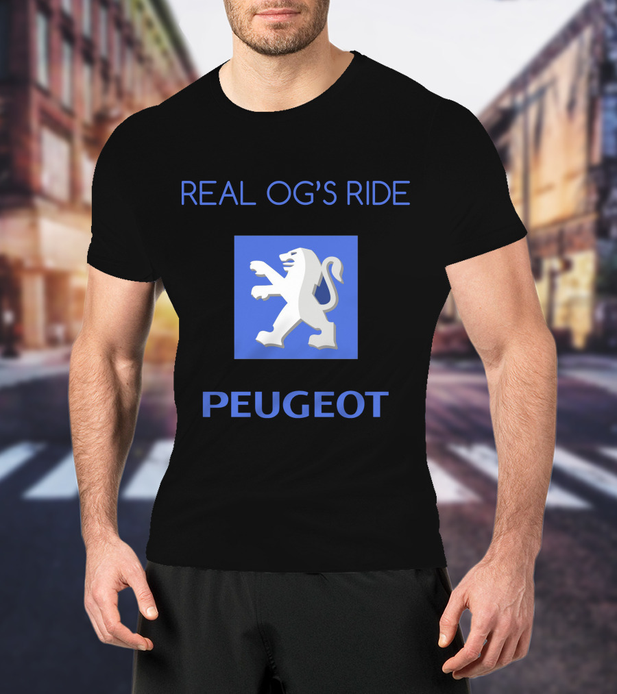 Real Og's Ride Peugeot T-Shirt