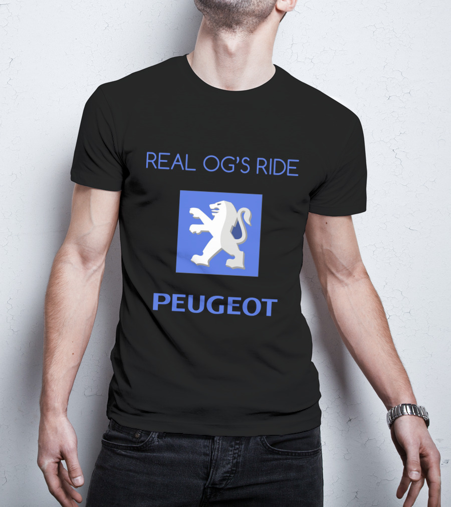 Real Og's Ride Peugeot T-Shirt