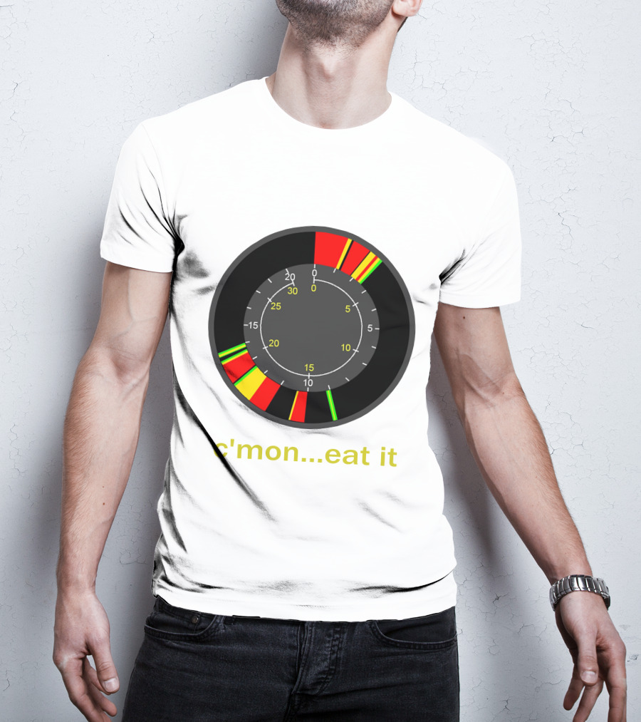 C'MON EAT IT Speedometer T-Shirt
