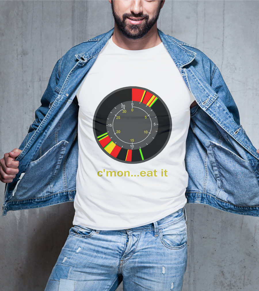 C'MON EAT IT Speedometer T-Shirt