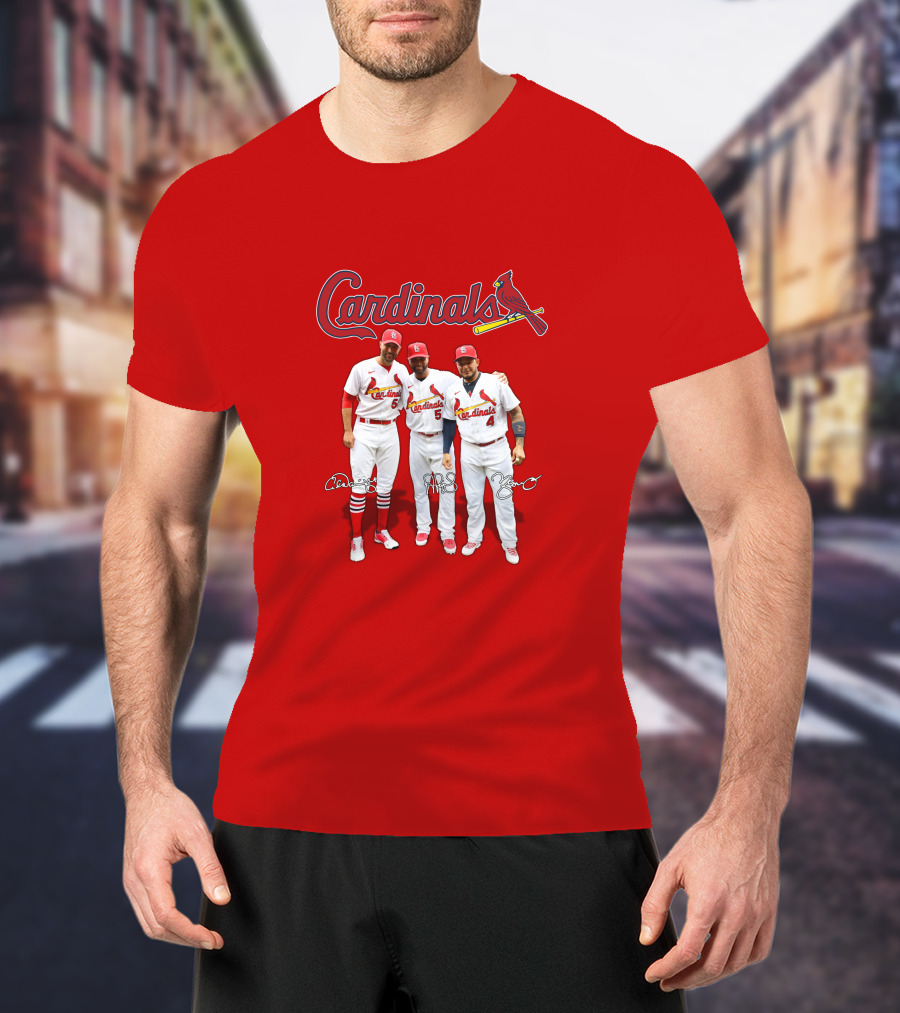 Cardinals Baseball Legends Red T-Shirt