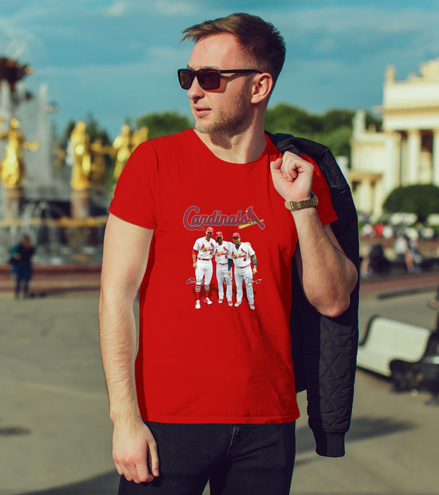 Cardinals Baseball Legends Red T-Shirt