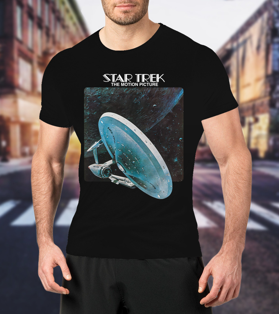 Star Trek The Motion Picture Enterprise Space Scene T-Shirt