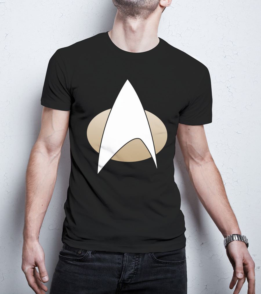 Star Trek Command Red Paneled Uniform Badge Insignia T-Shirt