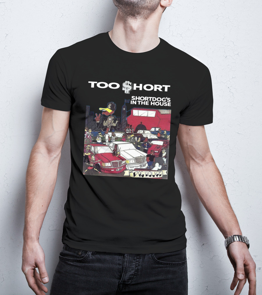 Too Short Short Dog's In The House Dog House Urban Scene T-Shirt