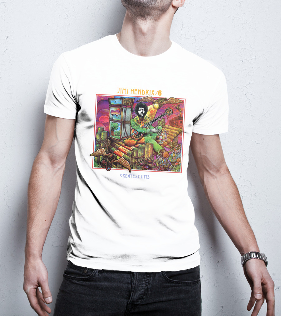 Jimi Hendrix Greatest Hits 6 T-Shirt
