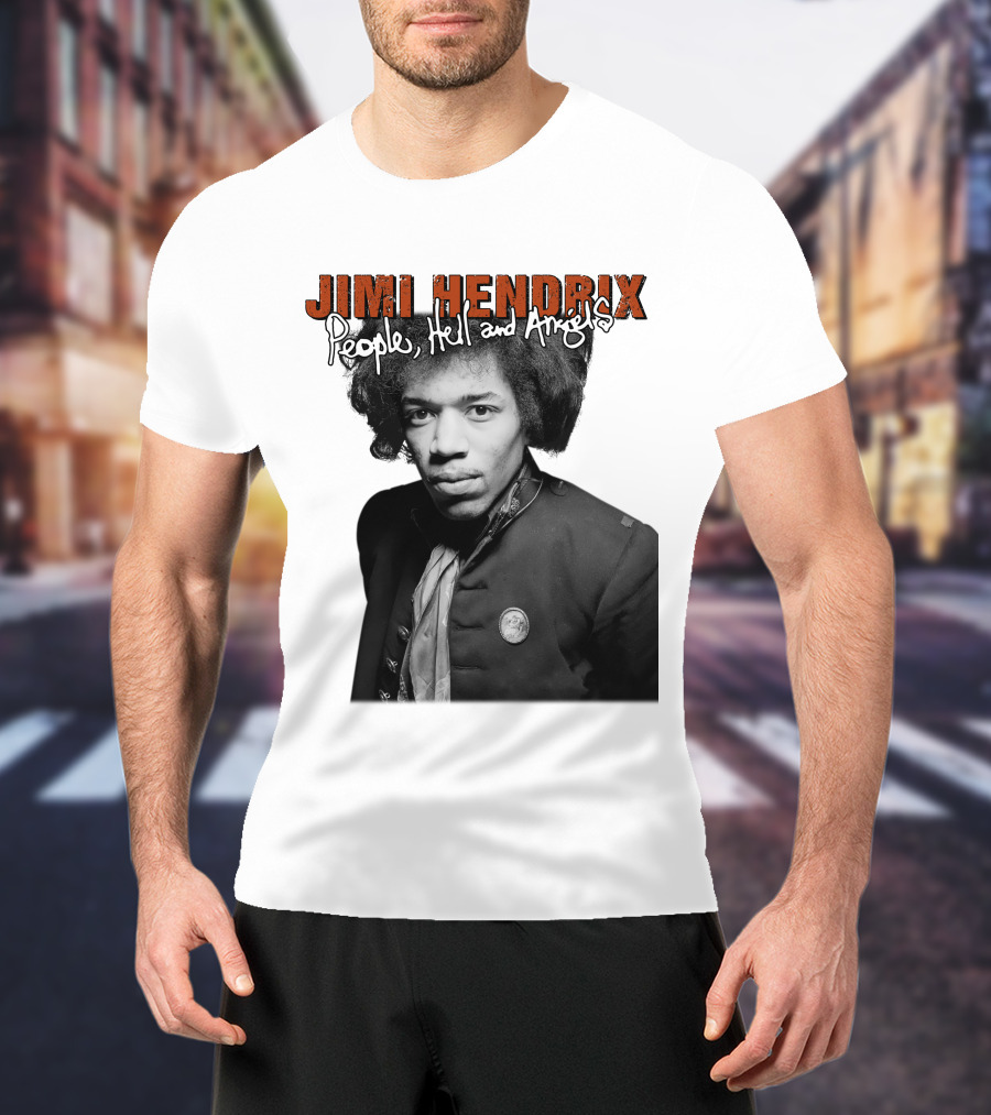 Jimi Hendrix People, Hell And Angels T-Shirt