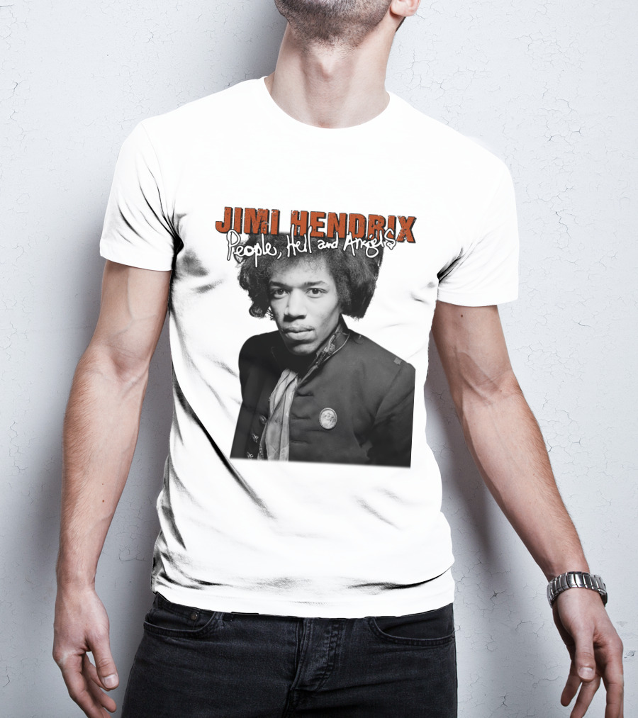 Jimi Hendrix People, Hell And Angels T-Shirt