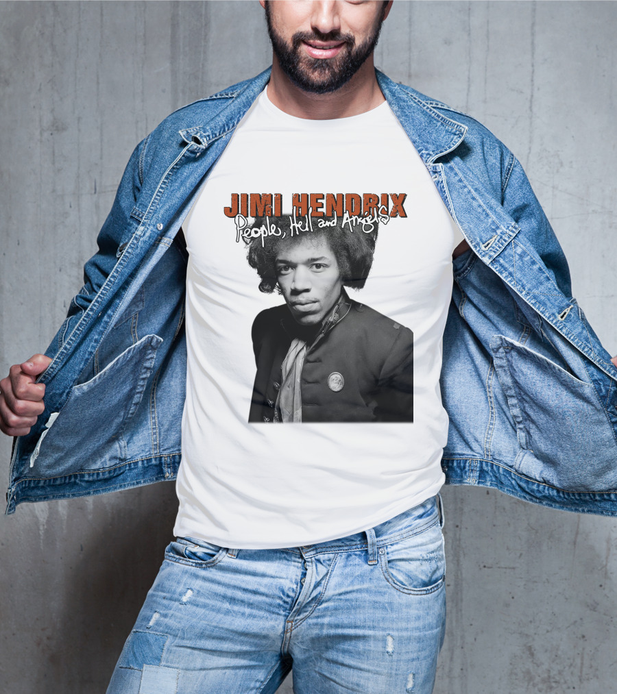Jimi Hendrix People, Hell And Angels T-Shirt