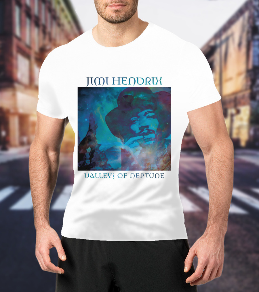 Jimi Hendrix Valleys Of Neptune Album T-Shirt