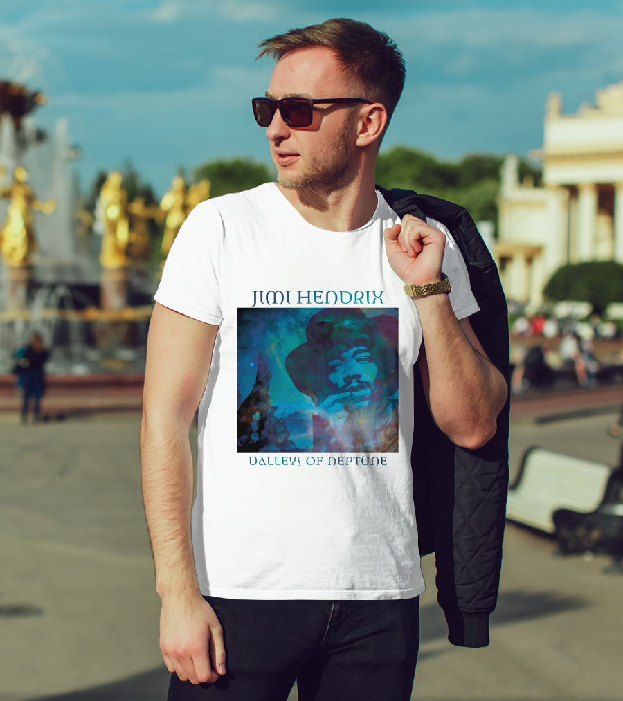 Jimi Hendrix Valleys Of Neptune Album T-Shirt