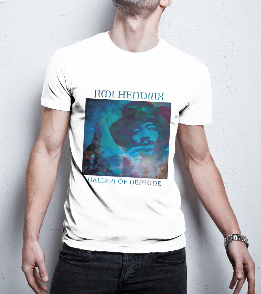Jimi Hendrix Valleys Of Neptune Album T-Shirt