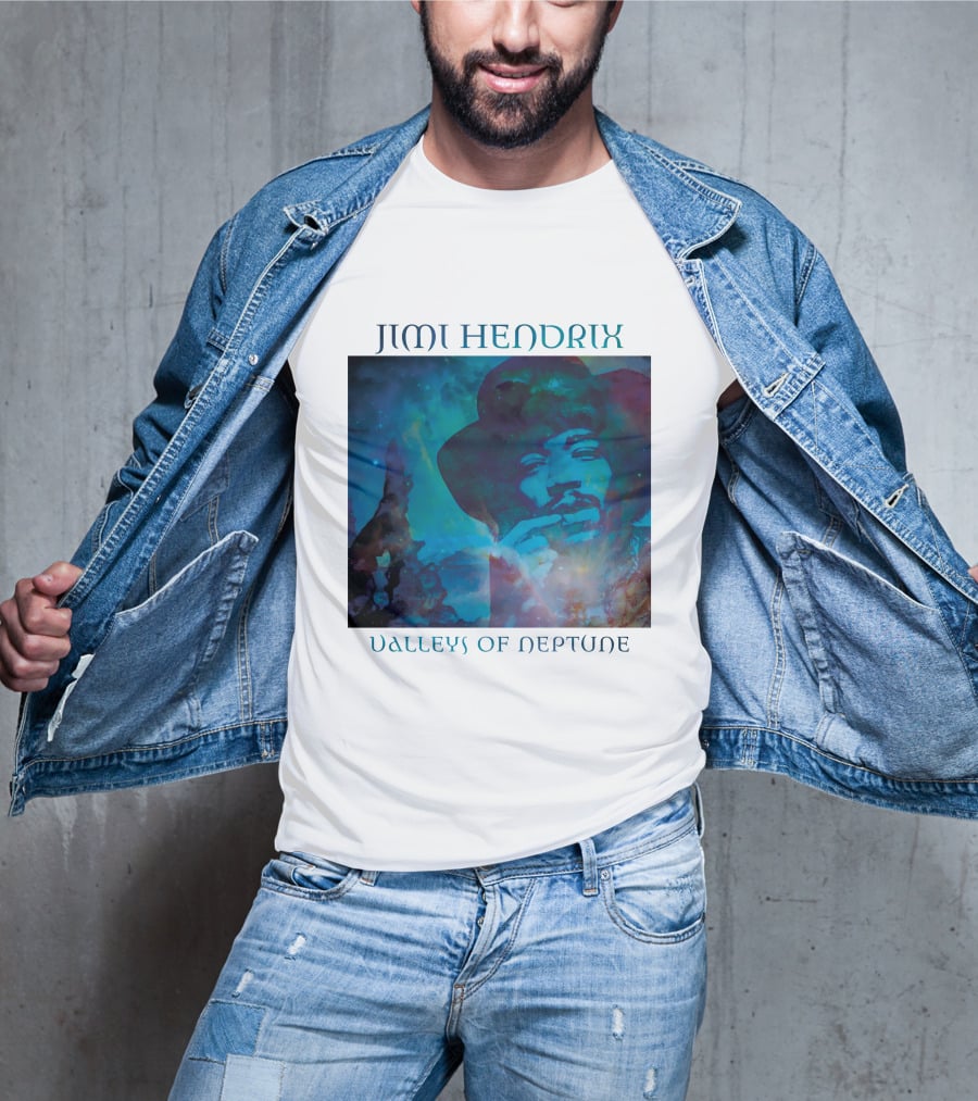 Jimi Hendrix Valleys Of Neptune Album T-Shirt