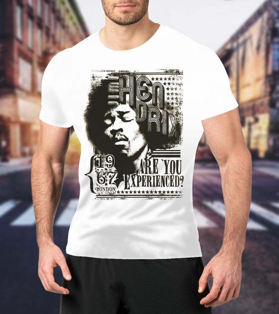Hendrix 1967 London Are You Experienced? T-Shirt