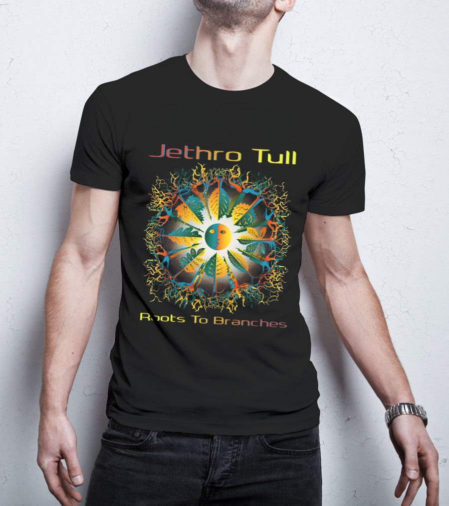 Jethro Tull Roots To Branches Vibrant Tree Circle T-Shirt