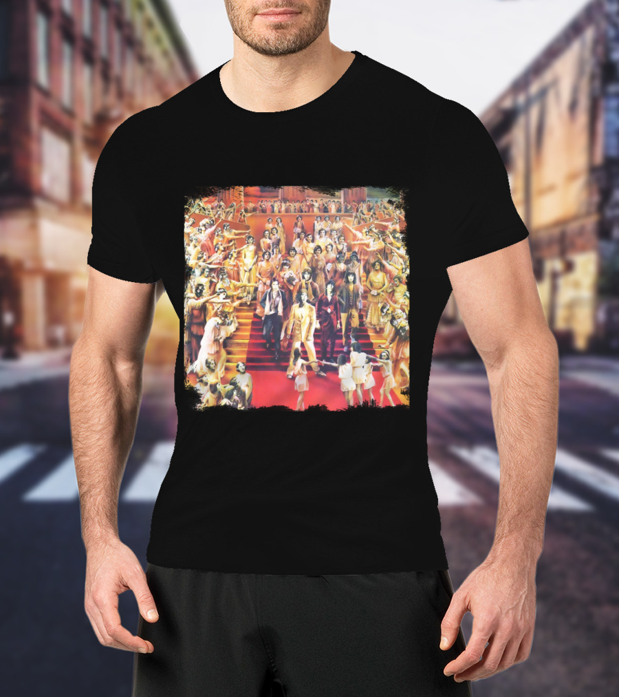 Only Rock Roll Famous Rock Band Iconic Album Cover T-Shirt