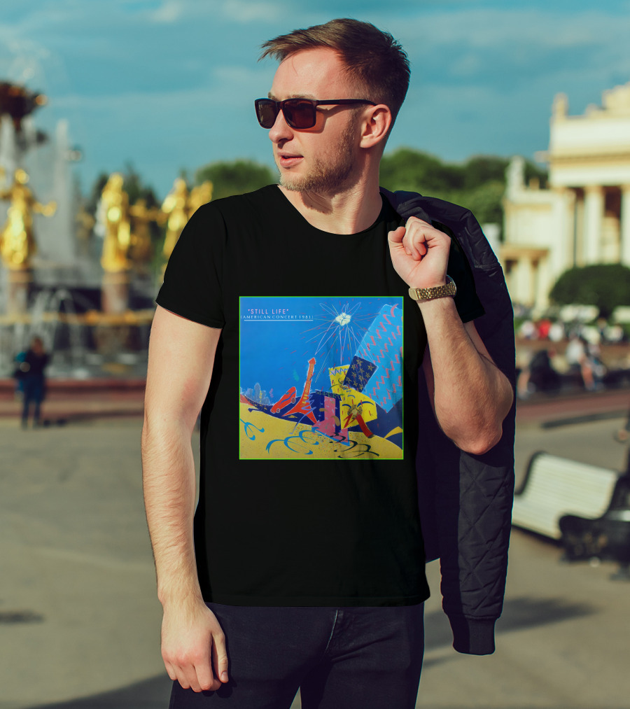 Still Life American Concert 1981 Vibrant Abstract T-Shirt