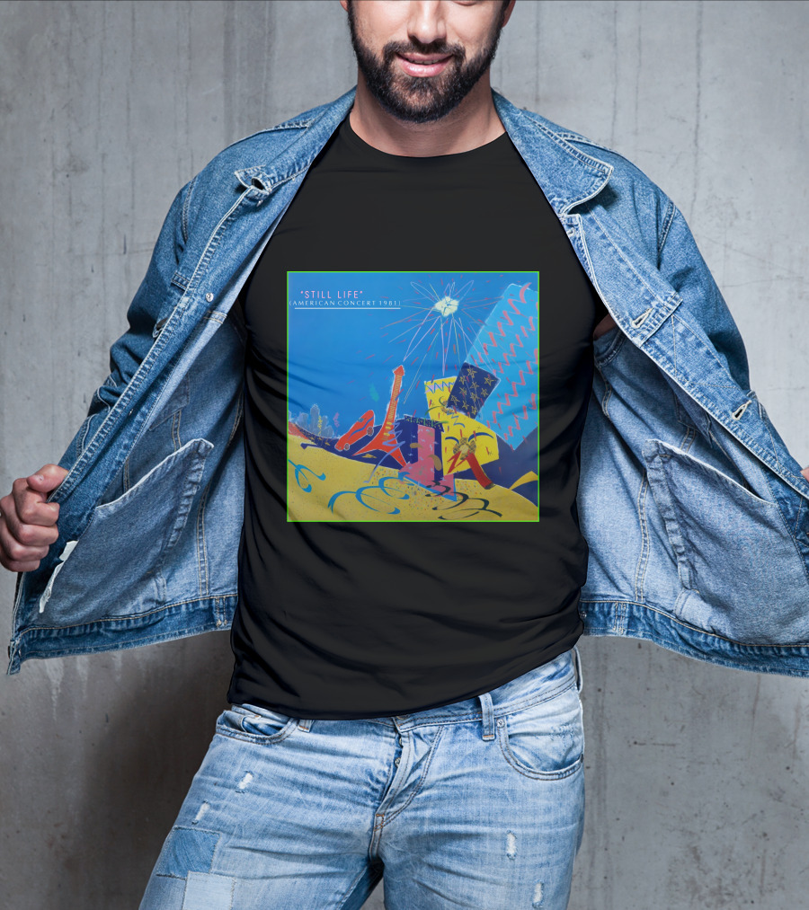 Still Life American Concert 1981 Vibrant Abstract T-Shirt
