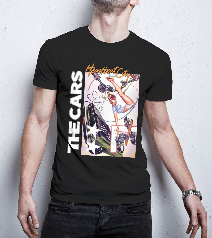 The Cars Heartbeat City 340 Retro T-Shirt