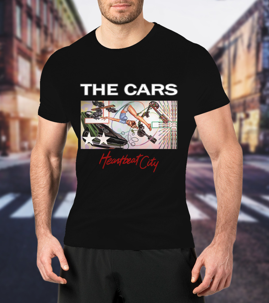 The Cars Heartbeat City Album T-Shirt