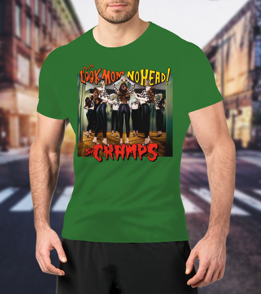 Look Mom No Head The Cramps Mirror Reflections T-Shirt