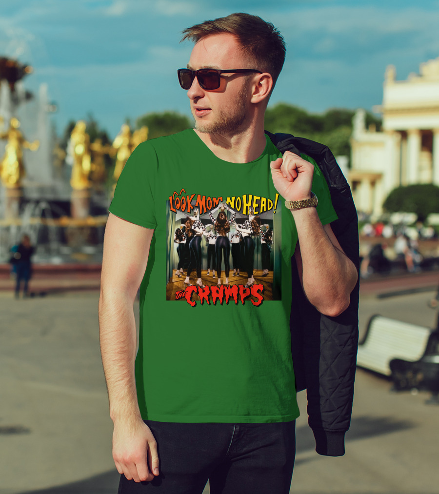 Look Mom No Head The Cramps Mirror Reflections T-Shirt