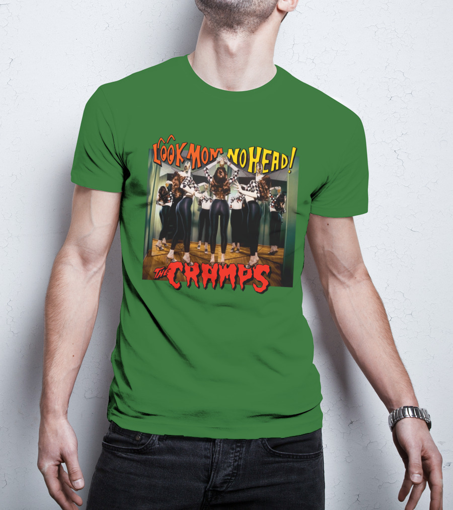 Look Mom No Head The Cramps Mirror Reflections T-Shirt