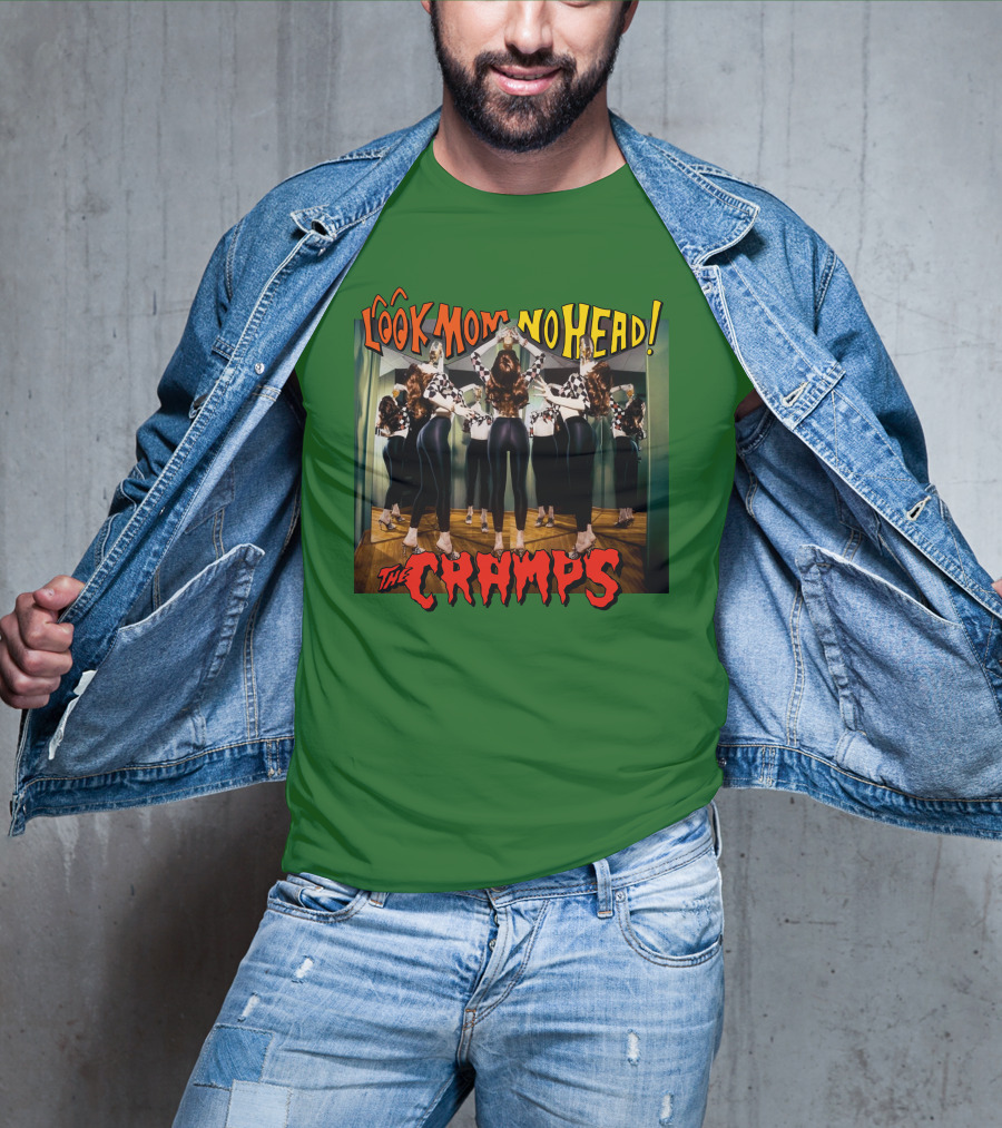 Look Mom No Head The Cramps Mirror Reflections T-Shirt