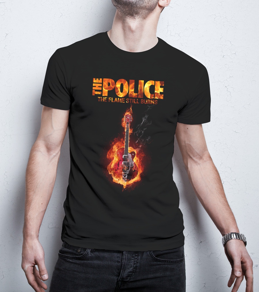 The Police The Flame Still Burns T-Shirt