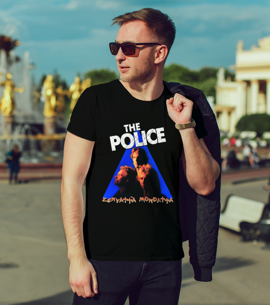 The Police Zenyatta Mondatta Album Cover T-Shirt
