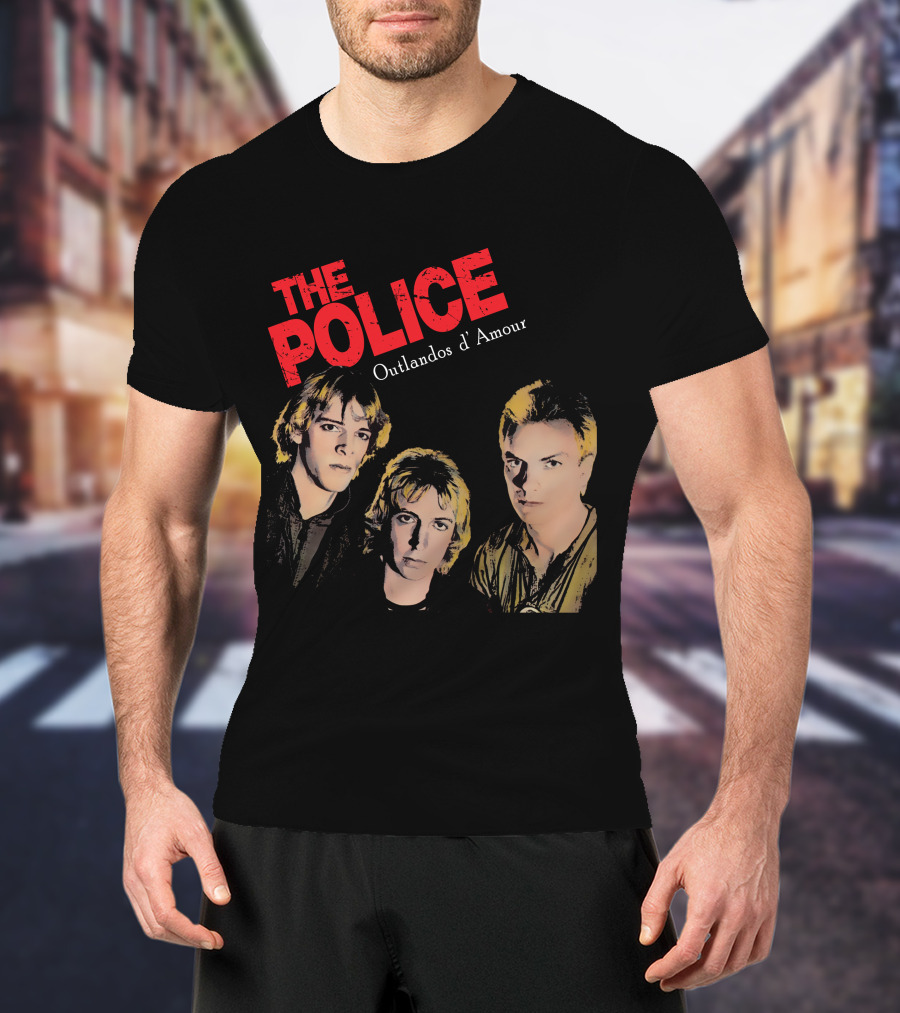 The Police Outlandos D'Amour Vintage Band T-Shirt
