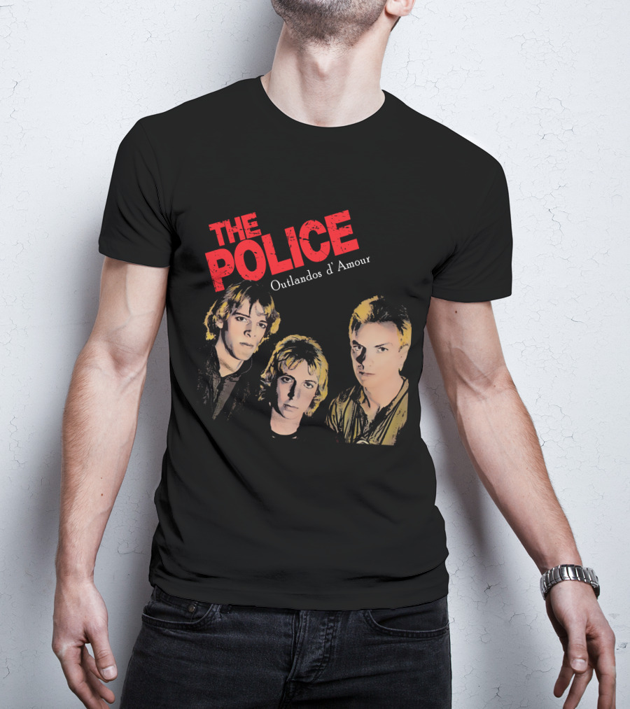 The Police Outlandos D'Amour Vintage Band T-Shirt