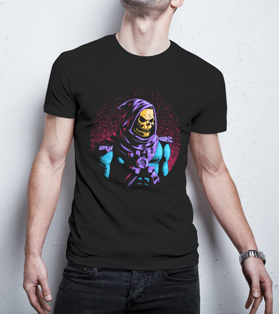 Skeletor Masters Of The Universe Villain Retro T-Shirt