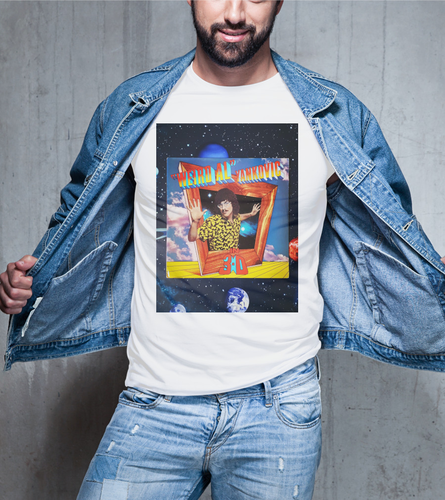 Weird Al Yankovic In 3-D Album Cover T-Shirt
