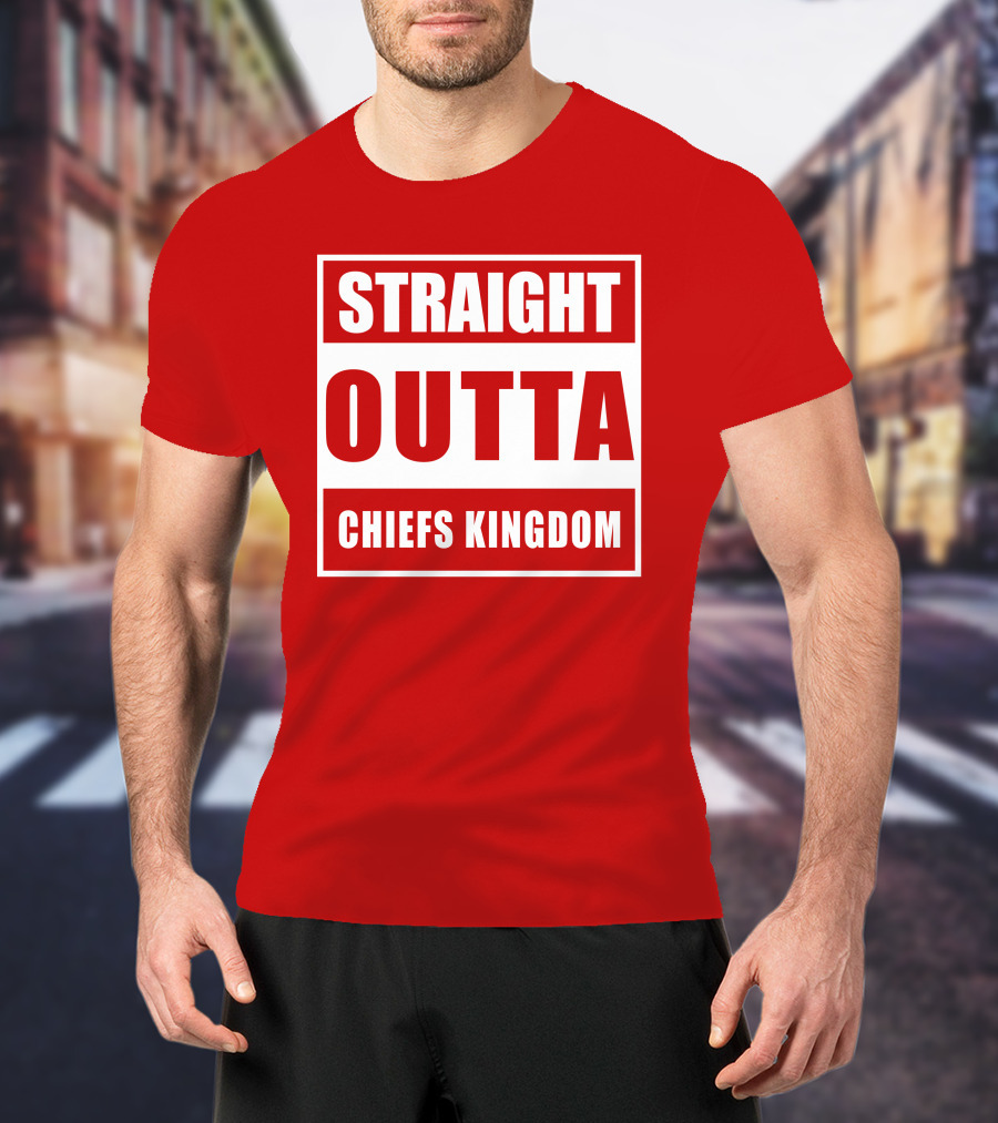 Straight Outta Chiefs Kingdom Red Friday Fan T-Shirt
