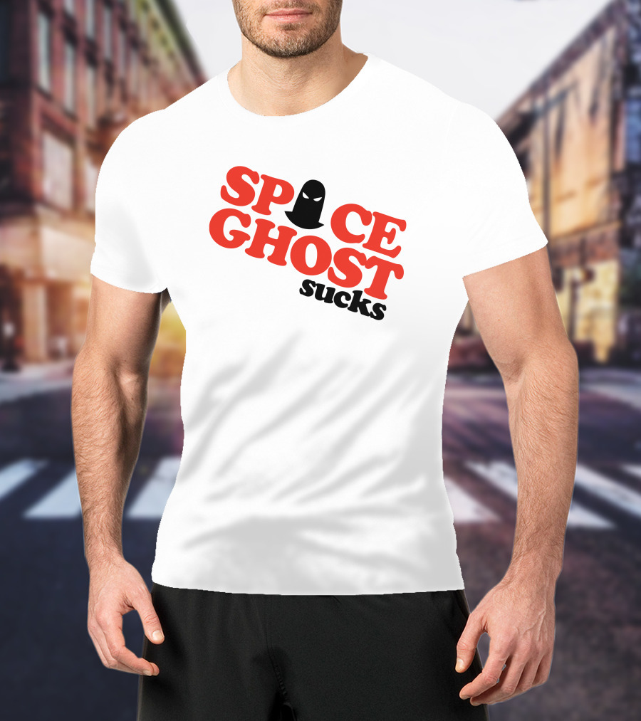 Daylight Curfew X Space Ghost Sucks Head T-Shirt