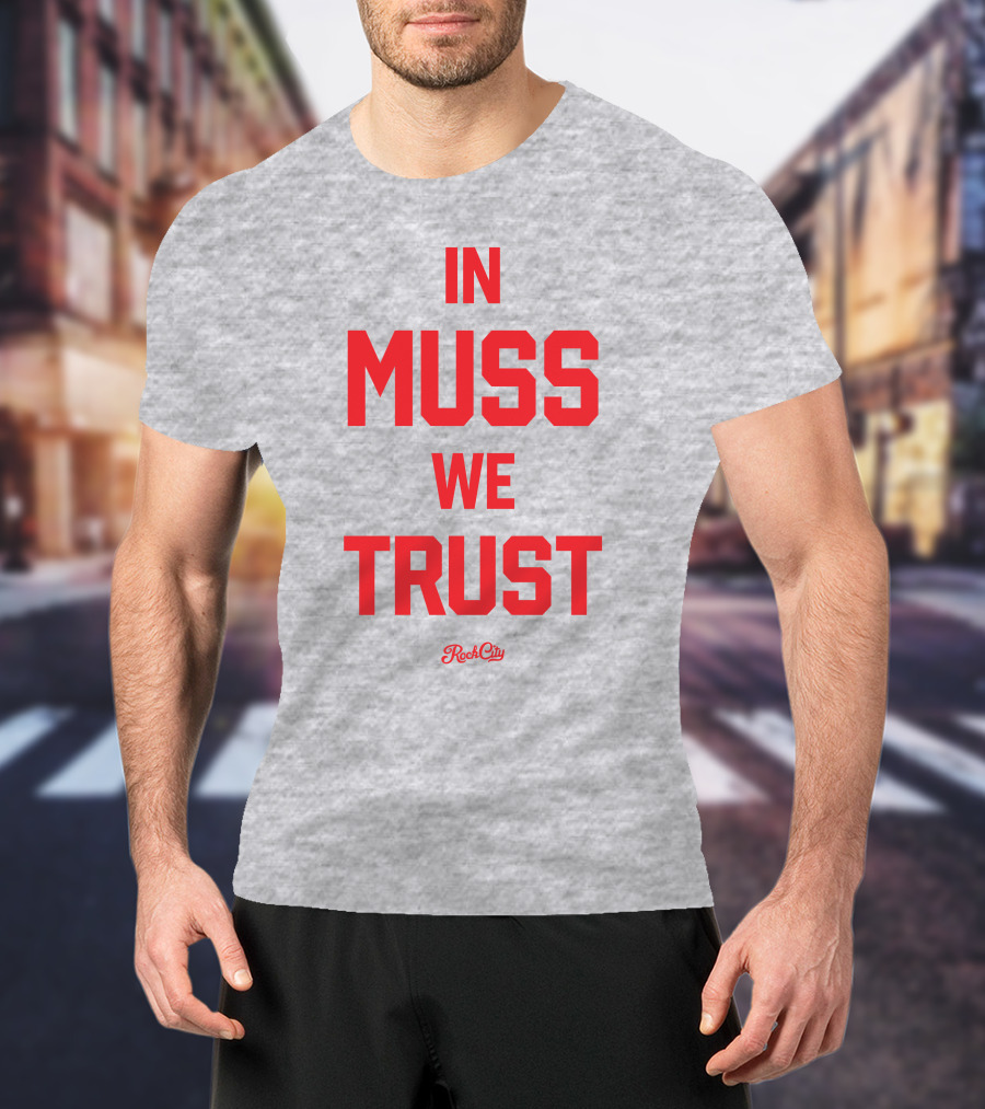 In Muss We Trust Rock City Grey T-Shirt
