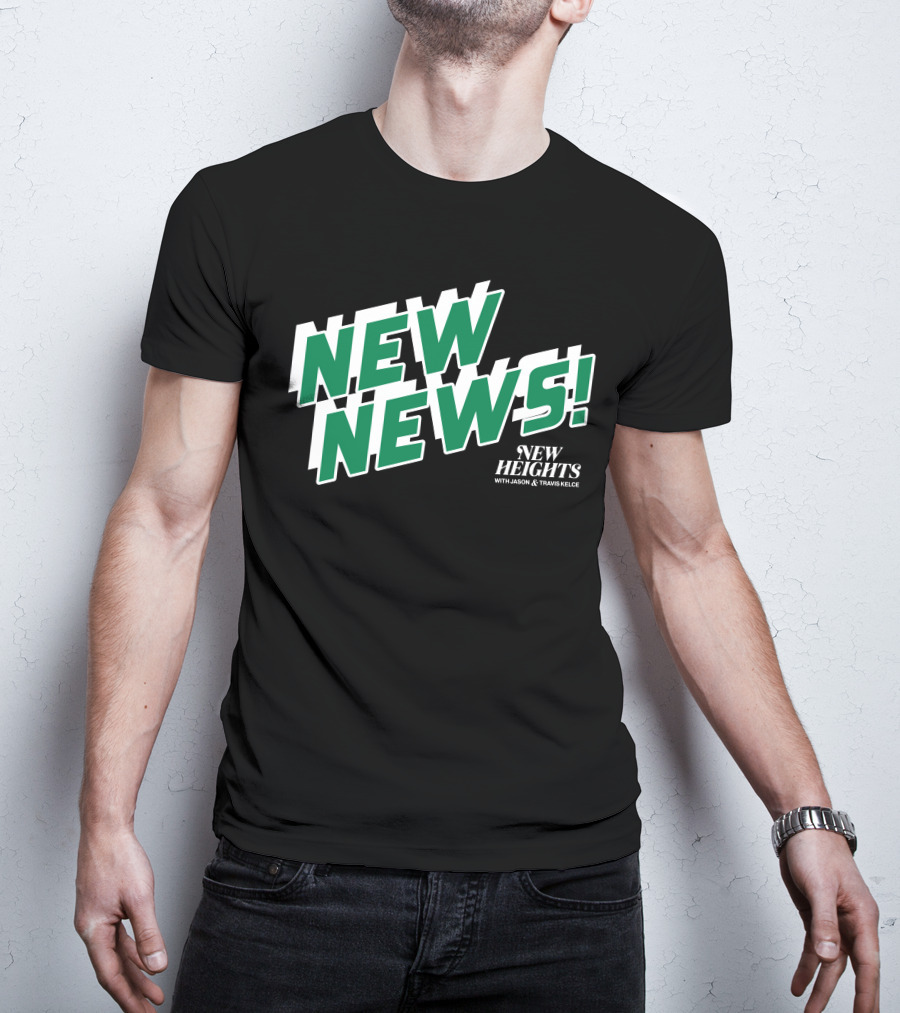 New News New Heights Podcast With Jason And Travis Kelce T-Shirt