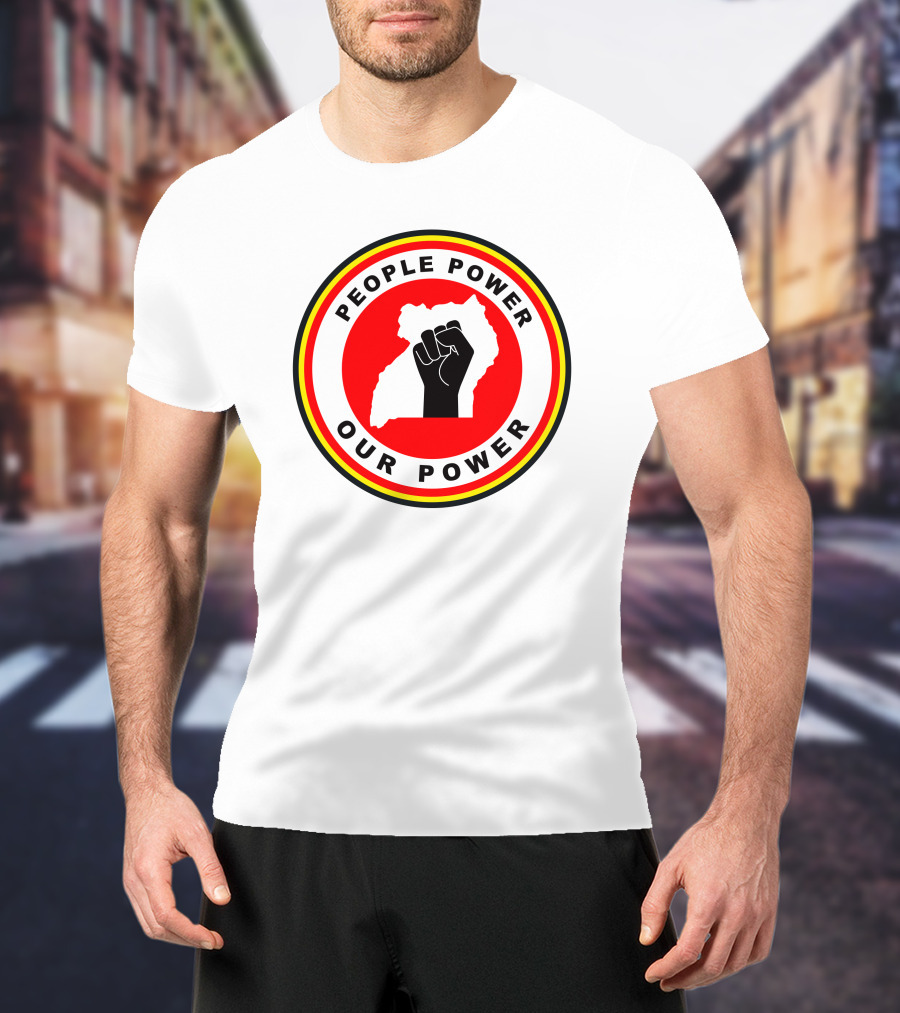 People Power Our Power Uganda Fist T-Shirt