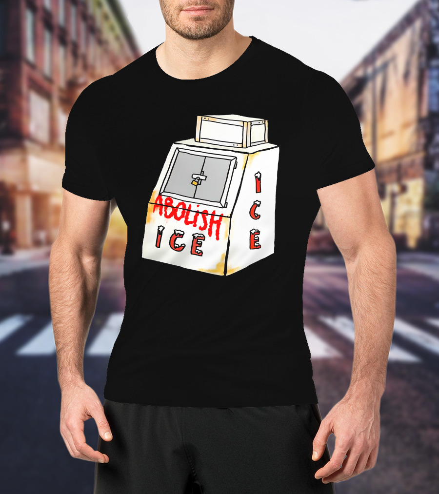 Abolish Ice Aoc Merch Ice Vending Machine T-Shirt