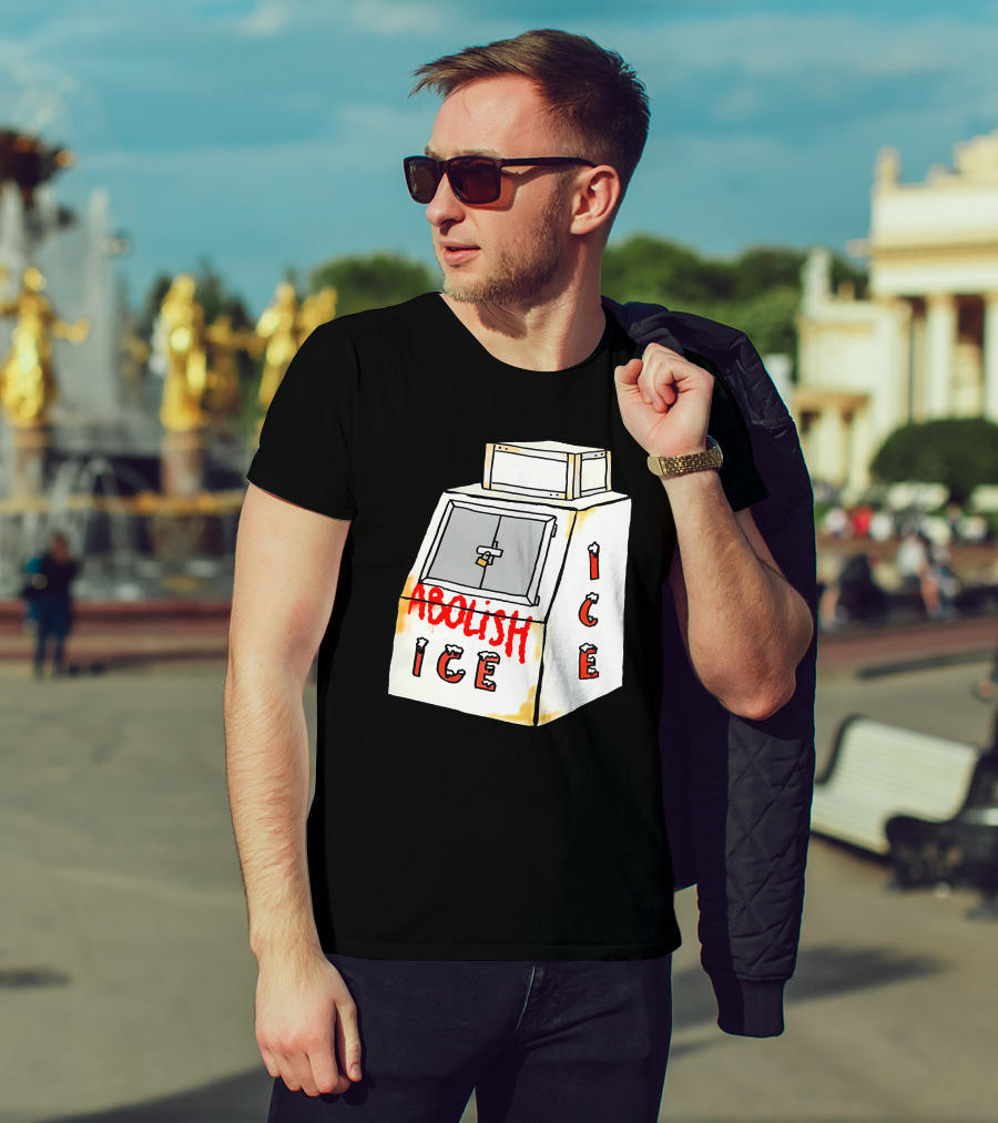 Abolish Ice Aoc Merch Ice Vending Machine T-Shirt